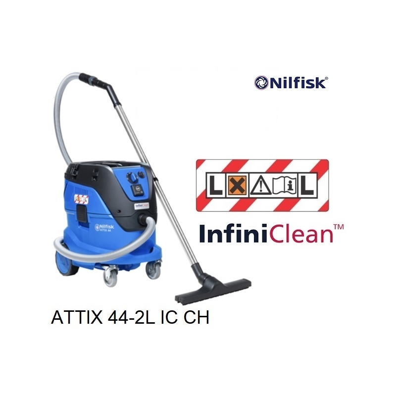 Aspirateur eau et poussière professionnel Nilfisk Attix 9