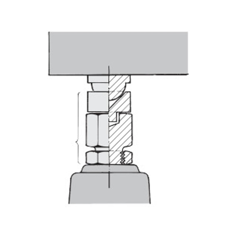 Garant® Armoire support pour marbres 43 1050