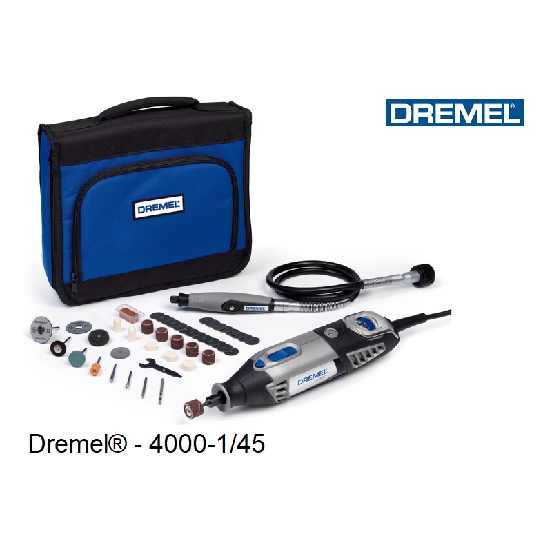 Pack outil multi-usage DREMEL + coffret + 45 accessoires ❘ Bricoman