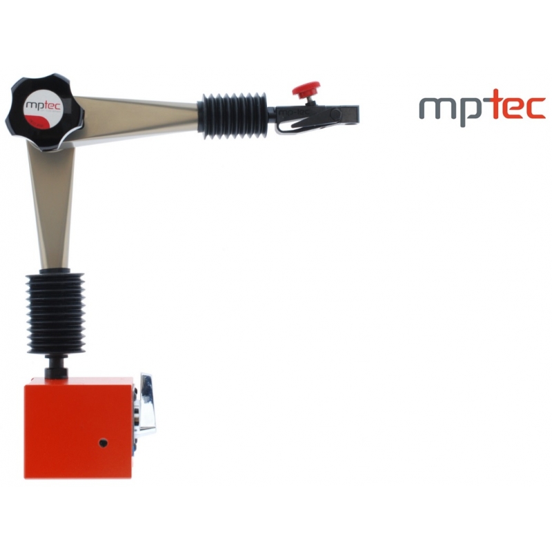mp-tec - Bras Longs - Support articulé - Puissant aimant avec base  prismatique - A01112