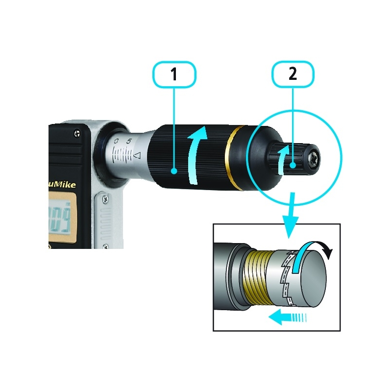 Mitutoyo Micromètre Digimatic QuantuMike IP65 29314030